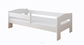 Łóżko dziecięce z barierką 160X80 LUCY biała