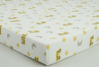 Prześcieradło muślinowe z gumką do kołyski 90x40 (night ride) - 5