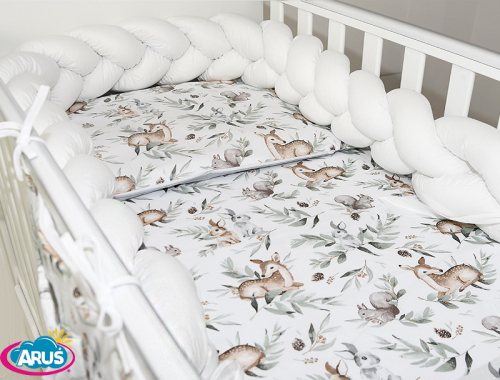 5 el.Pościel do łóżeczka 120x90 