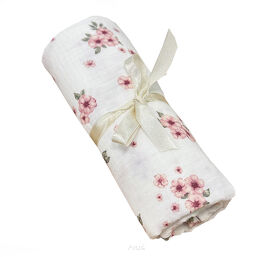 Otulacz pieluszka muślinowa Double Gauze 1szt  (powder blossom)