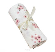 Otulacz pieluszka muślinowa Double Gauze 1szt  (powder blossom)