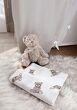 Koc kocy muslinowy z koronka 100x75 bear - 5