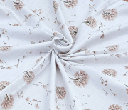 Pieluszka pielucha muślinowa (dmuchawce beżowe)