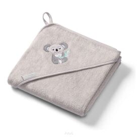 BabyOno okrycie kąpielowe bambusowe 100x100 (346/05) szara koala