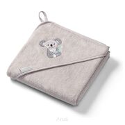 BabyOno okrycie kąpielowe bambusowe 100x100 (346/05) szara koala