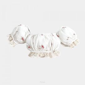 Top / hiszpanka z bufkami (eternelle fleur)