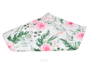 Pieluszka pielucha muślinowa (różowa garden)