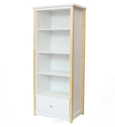 Regał do pokoju dziecięcego Diego biało/naturalny