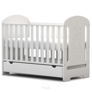 Łóżeczko z szufladą / tapczanik LILI biala