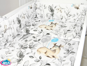 ARUŚ 3 el. pościel do łóżeczka 120*90 (165-sarenka popielata)