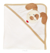 Bath coat 75x90 (dog with big ears) + extra sponge
