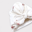 Turban z dzianiny bawełnianej (eternal fleur jasny beż) - 2