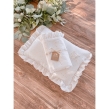 Pościel do wózka / kołyski / kosza mojżesza muślinowa (śmietanka +kropki złote) - 3