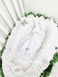 Muślinowa przytulanka Bunny (white) - 2