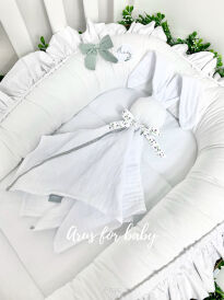 Muślinowa przytulanka Bunny (white)