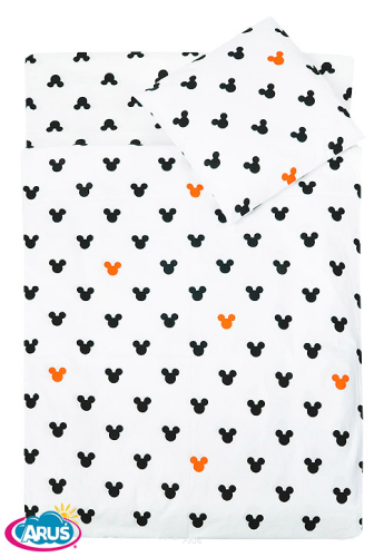 5 pościel do przedszkola 80*220 z workiem+gratis (myszki czarno pomaranczowe)