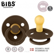 BIBS smoczek uspokajający kauczukowy 0+ S (mocha)