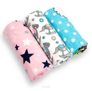 Pieluchy pieluszki flanelowe zestaw 3szt (C)