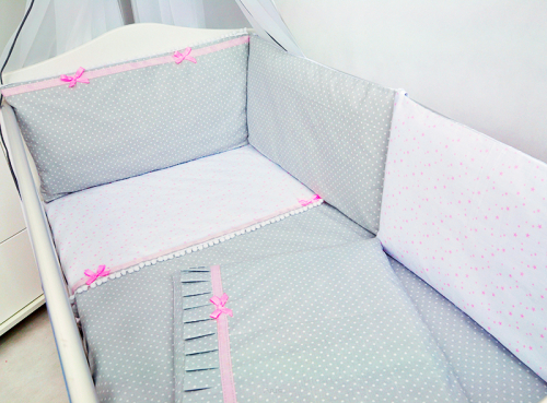 7 el.Pościel do łóżeczka 120x90 