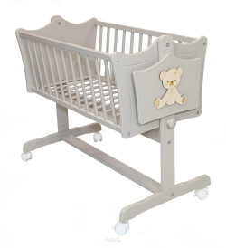 Kołyska dziecięca, dla dziecka DIEGO kaszmir