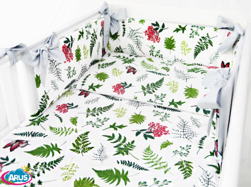 7 el.Pościel do łóżeczka 120x90 dwustronna 