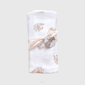 Otulacz pieluszka muślinowa Double Gauze 1szt (cinnamon roses)