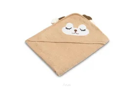 Sensillo okrycie kąpielowe bawełna frotte 100x100 (brązowa sarenka)