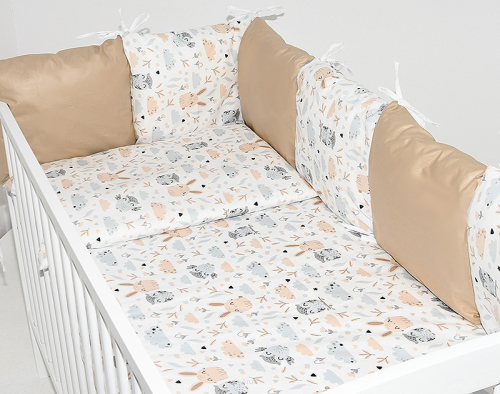 8 el.Pościel do łóżeczka 120x90 