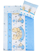 4 pościel do przedszkola 80*220 +gratis (niebieskie misie sweet)