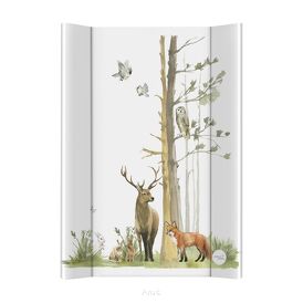 CEBABABY przewijak twardy krótki (50x70) Basic Woodland