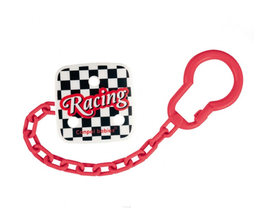 Canpol łańcuszek do smoczka (2/435) Racing czerwony 