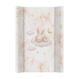 CEBABABY przewijak twardy krótki (50x70) Ultra Light Sleepy Bunny