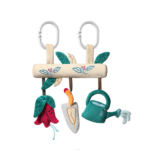 Babyono Zabawka edukacyjna - zawieszka do wózka GARDEN GIRL 1491