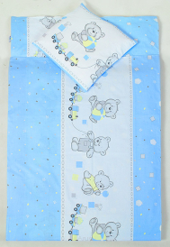 2 pościel do przedszkola 80*220 +gratis (niebieskie misie cukierki)