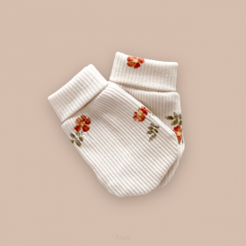 Niedrapki rękawiczki niemowlęce (eternal roses wilde beżowe)