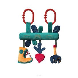 BABYONO Zabawka edukacyjna - zawieszka do wózka GARDEN BOY 1492