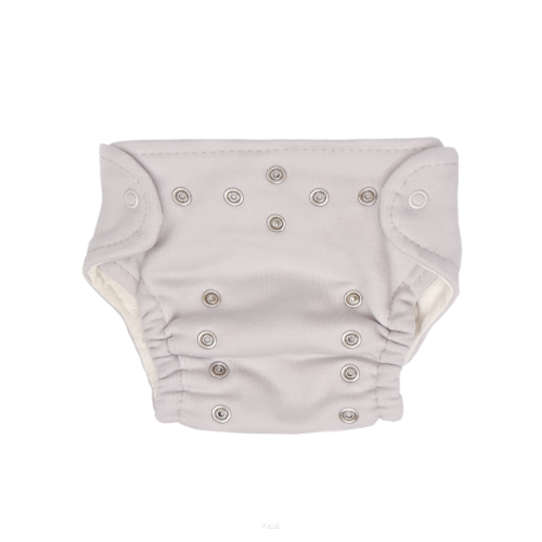 Mamatti Eko pieluszka - majtki + wkłady 2 wkłady gratis szara 3-8kg 