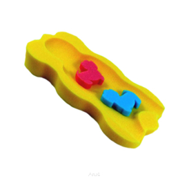 Materacyk gąbka do kąpieli do wanienki (żółty)