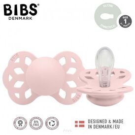 BIBS INFINITY SYMMETRICAL BLOSSOM S Smoczek Symetryczny Silikonowy