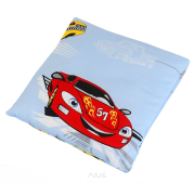 Poszewka na poduszkę Jaś 40x40 (niebieskie samochody)
