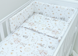 ARUŚ 2 el. pościel do łóżeczka 120*90 (160-cyrk)