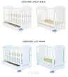 13 el.łóżeczko z szufladą/tapczanik SISI POLA LILI materac pościel 