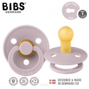BIBS smoczek uspokajający kauczukowy 0+ S (dusky lilac)