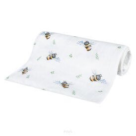 Pieluszka pielucha bambusowa 75x75 (pszczółki)