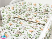 ARUŚ 3 el. pościel do łóżeczka 120*90 (169-ruda wiewiórka)
