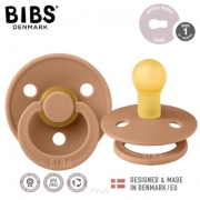 BIBS smoczek uspokajający kauczukowy 0+ S (earth)