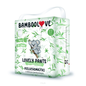 Bamboolove LOVELY PANTS! Pieluchomajtki rozmiar L (10-14 kg)