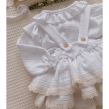Koszula muślinowa z falbankami (biała) - 3