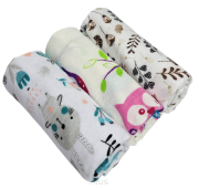 Pieluchy pieluszki flanelowe zestaw 3szt (F)