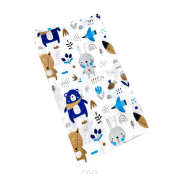 Pielucha pieluszka pieluszki flanelowe (animals granat)